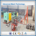 Straight reverse twisted hexagonal wire mesh netting machine